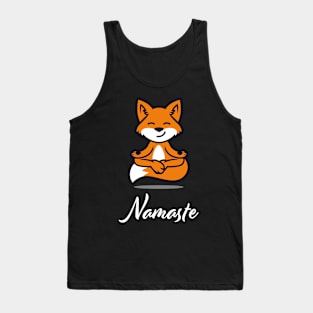 Yoga Joga Namaste Cat Dog Mandala Llama Gift Idea Tank Top